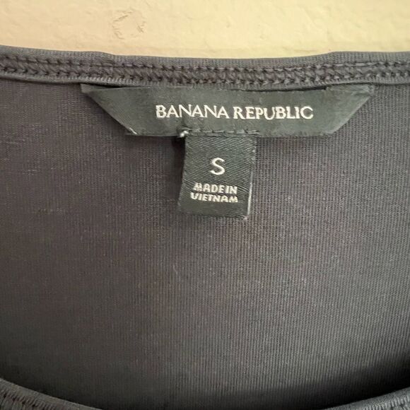 Banana Republic Lagenlook Tie Front Maxi Shirt Dress - Picture 4 of 8